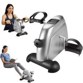 kompaktowy-rower-treningowy-rotor-do-cwiczen-rowerek-rehabilitacyjny-2w1-srebrny