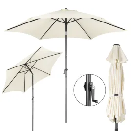 skladany-parasol-ogrodowy-balkonowy-regulowany-300-cm-bezowy-50uv-bauerkraft