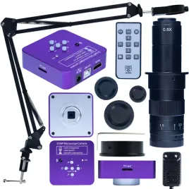 mikroskop-cyfrowy-z-kamera-puppis-pink-pro-51mp-wysiegnik-obiektyw-180x-3w1
