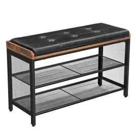 szafka-na-buty-regal-z-siedziskiem-loft-drewniana