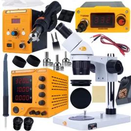 zestaw-gsm-mikroskop-stereoskopowy-zasilacz-laboratoryjny-30v-stacja-hotair
