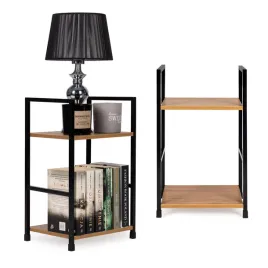 regal-drewniany-nowoczesny-szafka-nocna-2-polki-loft-modernhome