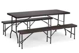 zestaw-cateringowy-stol-bankietowy-180-cm-2-lawki-ratan-braz-multigarden