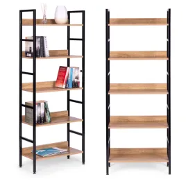 regal-loftowy-wysoki-5-polek-metal-mdf-modernhome