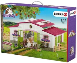 schleich-stajnia-centrum-jezdzieckie-zestaw-figurek-42344