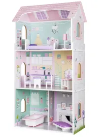 drewniany-domek-dla-lalek-mebelki-wysoka-rezydencja-jagodowa-ecotoys