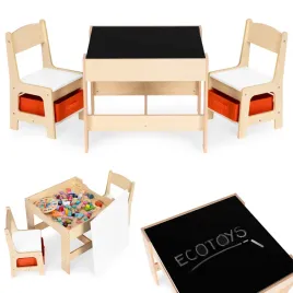 zestaw-mebli-dla-dzieci-stolik-2-krzesla-tablica-kredowa-ecotoys