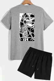 komplet-meski-szary-t-shirt-z-czarnym-nadrukiem-czarne-spodenki-xxl-5ga