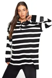 trendyol-sweter-damski-w-paski-z-kolnierzykiem-i-guzikami-l-5ea