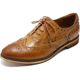 mona-flying-polbuty-damskie-skorzane-brazowe-oksfordki-405-6ka
