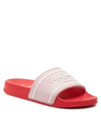 pepe-jeans-czerwone-klasyczne-klapki-z-logo-na-lato-37-6ka