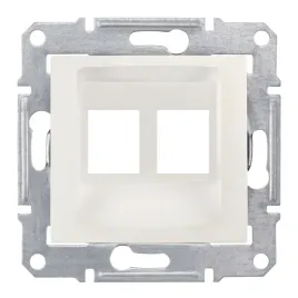 schneider-sedna-plytka-centralna-2x-rj45-do-amp-molex-keline-kremowa