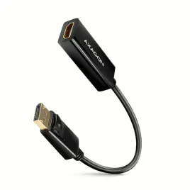 axagon-rvd-hi14n-adapter-kablowy-018-m-displayport-hdmi-czarny