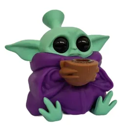 bongo-fajka-wodna-silikon-szklo-yoda-13cm-fioletowy