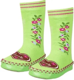 playshoes-zielone-skarpetki-dzieciece-z-kwiatowym-nadrukiem-17-18-6ka