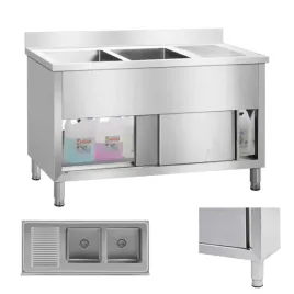 zlewozmywak-zlew-gastronomiczny-przemyslowy-2-komorowy-na-podstawie-140cm-royal-catering