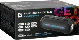 glosnik-defender-enjoy-s400-bluetooth-5w-bt-fm-tf-usb-aux-tws-led