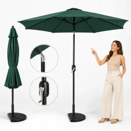 parasol-ogrodowy-duzy-solidny-skladany-3-m-z-korbka-regulacja-xl-zielony