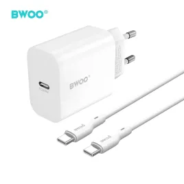 bwoo-ladowarka-sieciowa-cda233-pd-20w-1x-usb-c-biala-kabel-usb-c-usb-c