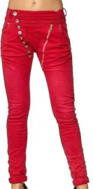 jeansy-damskie-slim-fit-elara-z-guzikami-wysoki-komfort-czerwone-56