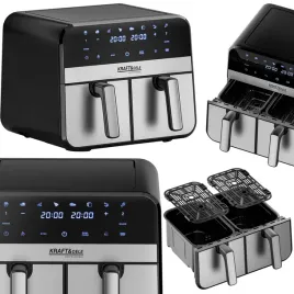 frytkownica-beztluszczowa-airfryer-9l-2500w-dwie-komory-lcd-kd4180
