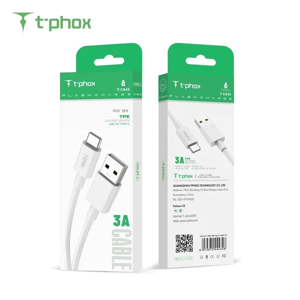 kabel-t-phox-exceed-usb-c-white-1m-kod-producenta-tprz008334