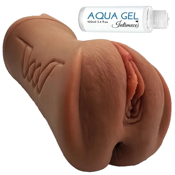 MEGA REALISTYCZNY MASTURBATOR MĘSKI SZTUCZNA POCHWA CIASNA 3D + GRATIS ŻEL