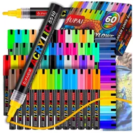 markery-akrylowe-jupai-zestaw-60-szt-pisaki-flamastry-mazaki-wodoodporne