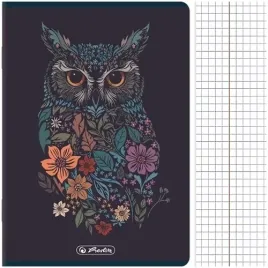 zeszyt-a5-kratka-60-kartek-z-marginesem-herlitz-florimals-zwierzeta-rosliny