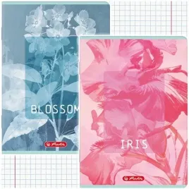 zeszyt-b5-kratka-80-kartek-z-marginesem-herlitz-blossom-kwiaty-2-szt