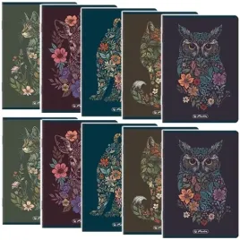 zeszyt-a5-kratka-60-kartek-herlitz-florimals-zwierzeta-rosliny-10-szt