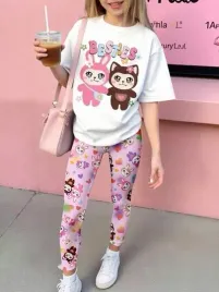 shein-dzieciecy-bialy-t-shirt-z-nadrukiem-postaci-krotki-rekaw-122-128-1ka