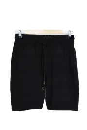 trendyol-man-czarne-krotkie-spodenki-meskie-z-wiazaniem-i-faktura-s-5da
