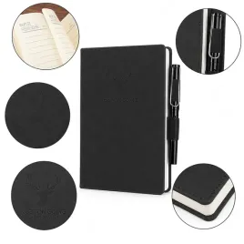 notatnik-a5-w-linie-360-stron-pamietnik-notes-dziennik-elegancki-czarny-80g