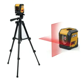 poziomica-laserowa-samopoziomujaca-laser-krzyzowy-czerwony-10m-statyw-jcb