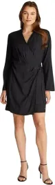 tommy-hilfiger-czarna-sukienka-kopertowa-z-kolnierzykiem-44-7ba