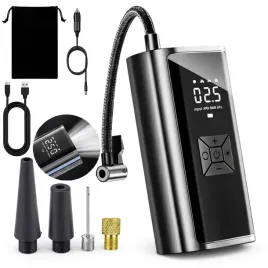 kompresor-samochodowy-pompka-rowerowa-elektryczna-powerbank-latarka-led-lcd
