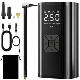 elektryczna-pompka-powietrza-150psi-wyswietlacz-led-powerbank-etui-gratis