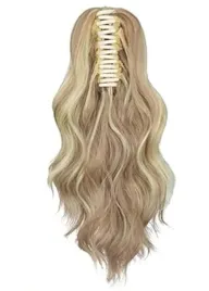 kucyk-doczepiany-35-cm-klamra-falowany-blond-sofeiyan-zj282-27am