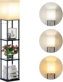 metalowa-lampa-podlogowa-stojaca-z-3-polkami-czarna-nowoczesna-3000-6000-k