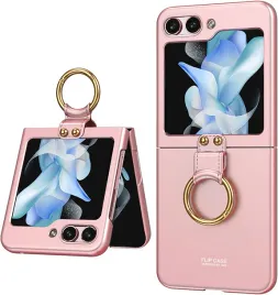 prudom-etui-do-samsung-galaxy-z-flip-5-ring-szklo-lcd-rozowe
