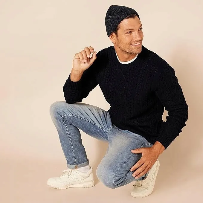 amazon-essentials-sweter-dopasowany-meski-czarny-m-7ba