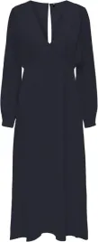 only-sukienka-granatowa-midi-z-dlugim-rekawem-i-dekoltem-serek-xl-7ba