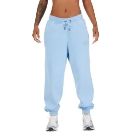 spodnie-damskie-fox-wordmark-fleece-dresowe-niebieskie-joggery