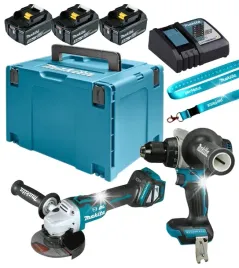 makita-zestaw-18v-wkretarka-ddf492-szlifierka-dga513-aku-3x5ah-dlx2544tj