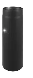 rura-czarna-dymowa-sztucer-przedluzka-prosta-kociol-komin-fi130-50cm-darco