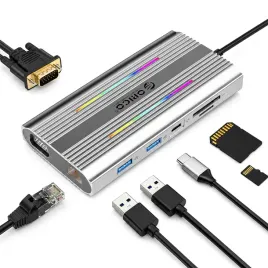 stacja-dokujaca-usb-c-orico-xdr-rgb-12w1-2x-hdmi-4k-vga-pd-100w