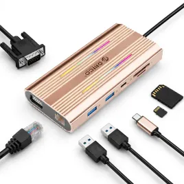 stacja-dokujaca-usb-c-orico-xdr-rgb-12w1-hdmi-4k-vga-pd-100w