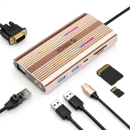 stacja-dokujaca-usb-c-orico-xdr-rgb-12w1-2x-hdmi-4k-vga-pd-100w