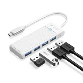 hub-usb-orico-papw4a-c3-4-portowy-4x-usb-a-3-0-015-m-bialy
